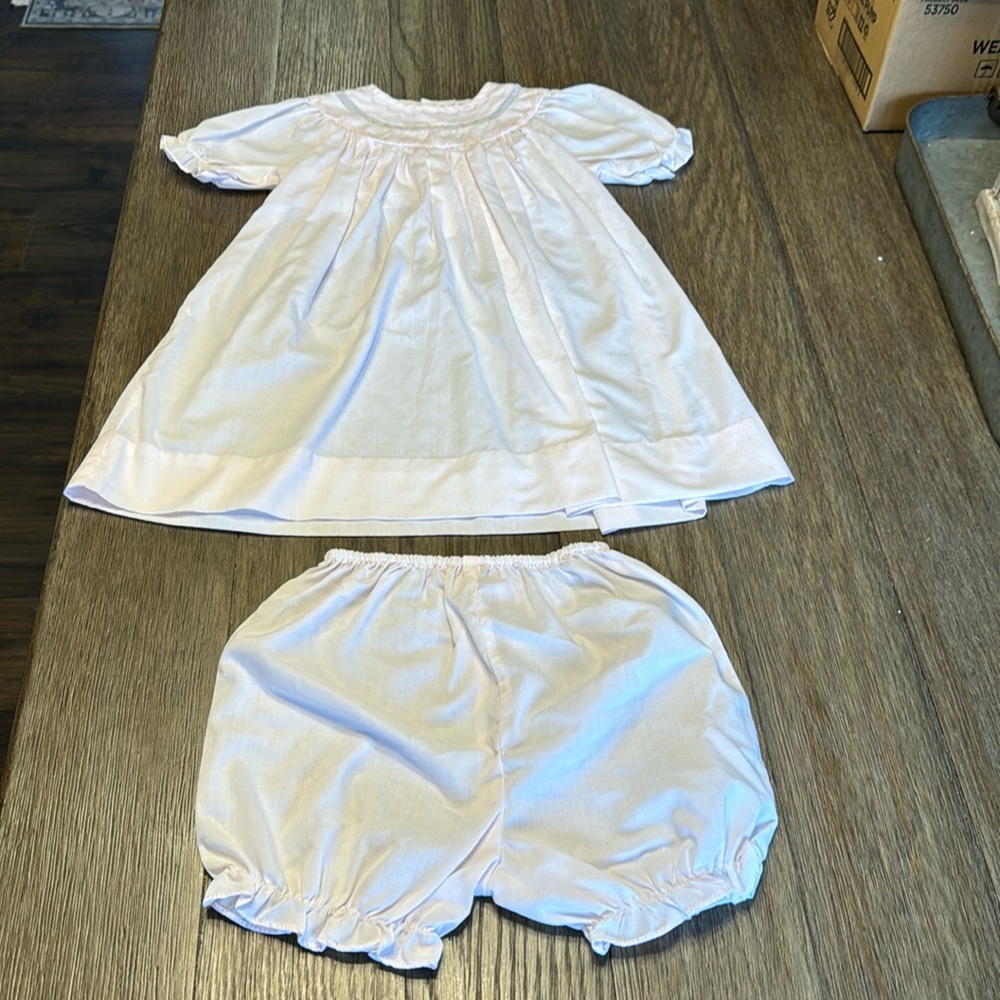 001 Petition Ami 2 Piece size 24 month smocked dress